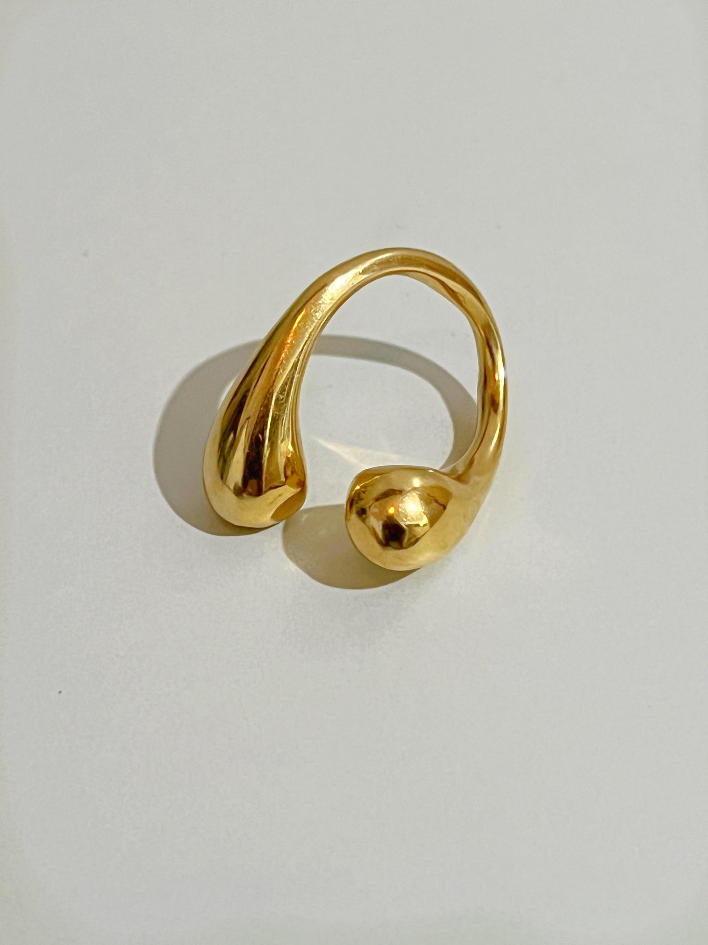 Coiled Exclamation Ring