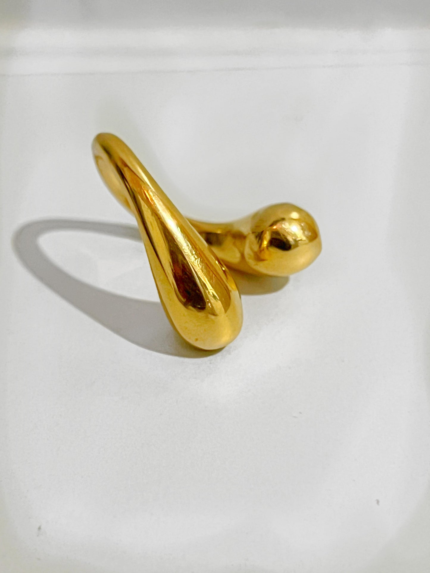Coiled Exclamation Ring