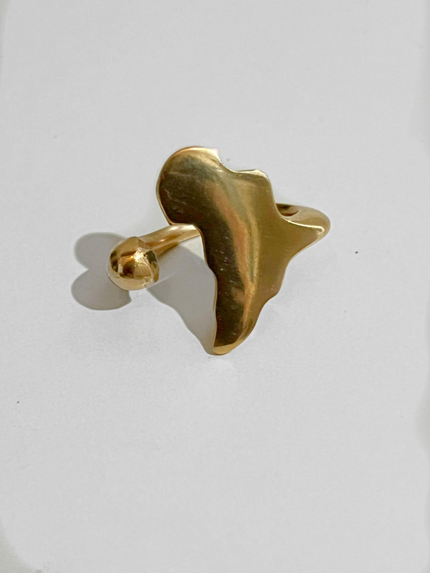 Africa Map ring
