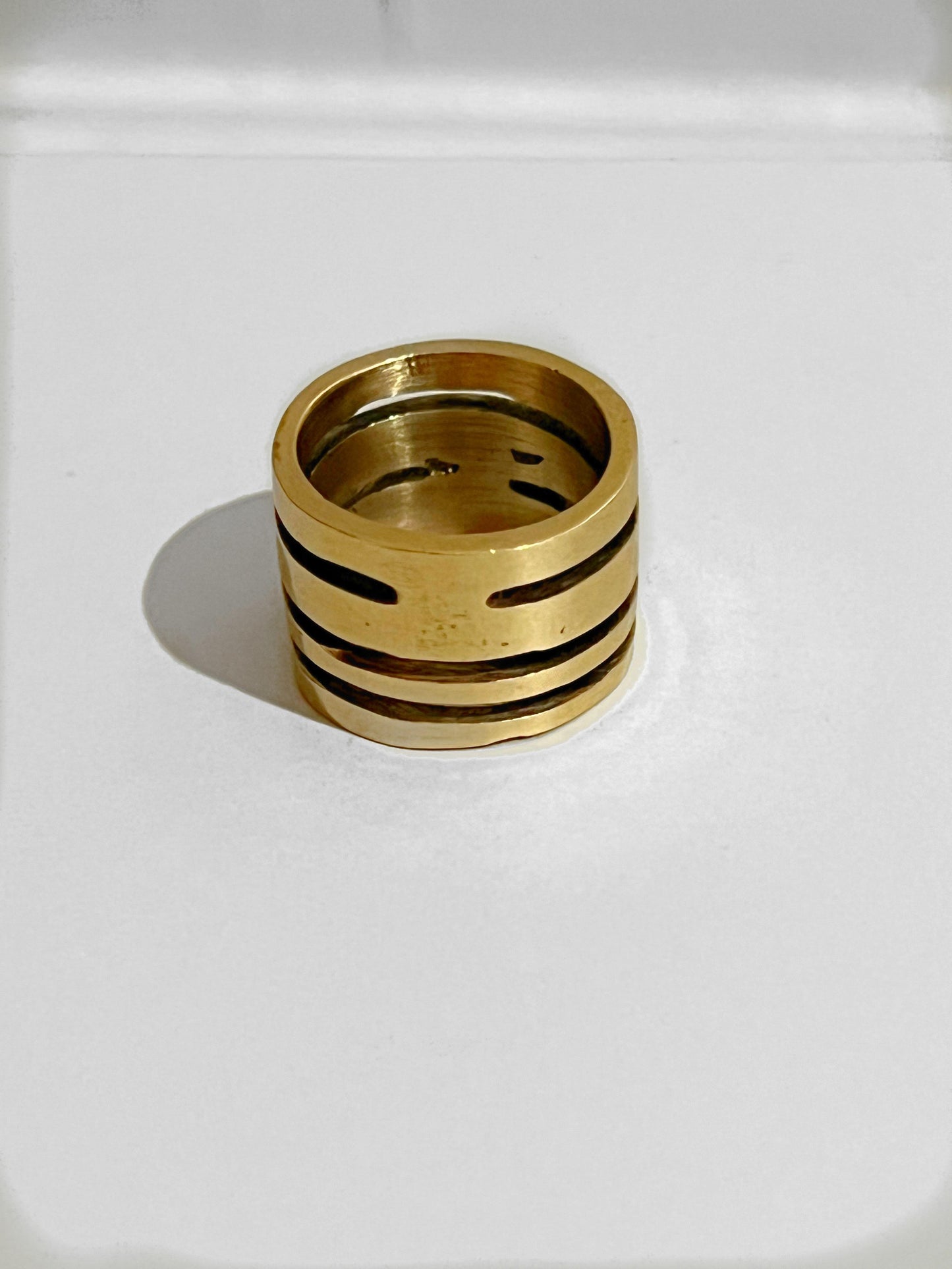 Segmented Brass Ring