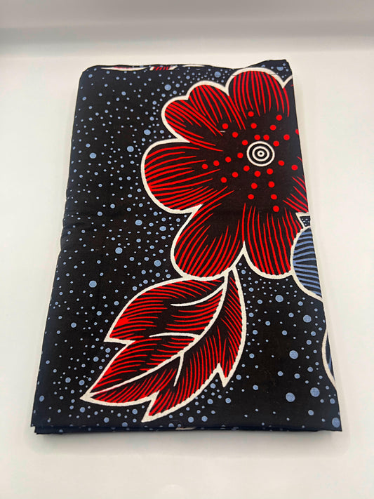 Red Lilly Headwrap